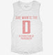 She Wants The D Destruction Of Patriarchy  Womens Muscle Tank
