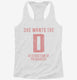 She Wants The D Destruction Of Patriarchy  Womens Racerback Tank
