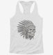 Skull Headdress  Womens Racerback Tank