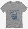 Smart Fella Or Fart Smella Womens Vneck