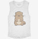 Smiling Beaver  Womens Muscle Tank