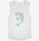 Smiling Dolphin  Womens Muscle Tank