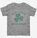 St. Patrick's Day Little Hooligan grey Toddler Tee