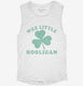 St. Patrick's Day Little Hooligan white Womens Muscle Tank