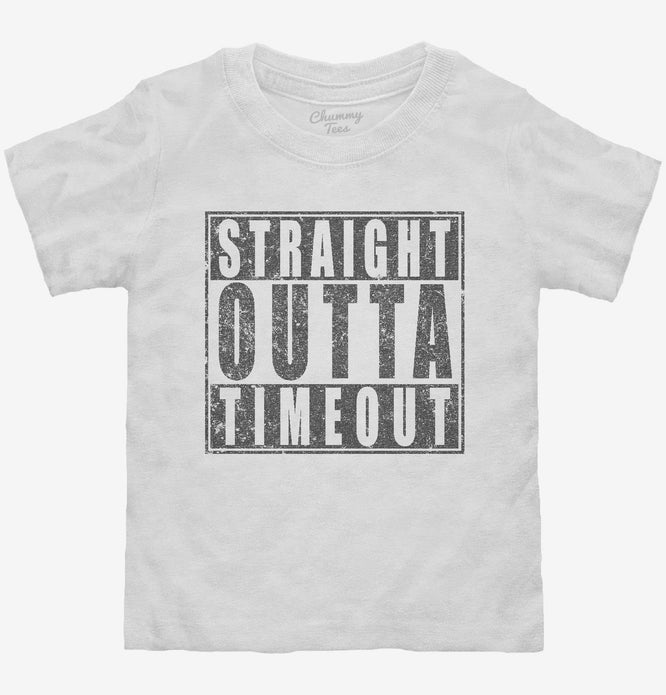 Straight Outta Timeout Toddler Shirt