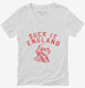 Suck It England  Womens V-Neck Tee