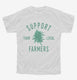 Support Your Local Cannabis Farmers Funny 420 Weed Farm  Youth Tee