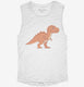 T-Rex Graphic  Womens Muscle Tank