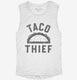 Taco Thief  Womens Muscle Tank