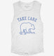 Take Care Polar Bear  Womens Muscle Tank