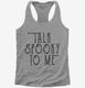 Talk Spooky To Me  Womens Racerback Tank