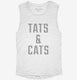Tats And Cats white Womens Muscle Tank