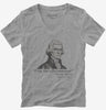 Thats Due Tomorrow Thomas Jefferson Funny 4th Of July Womens Vneck