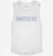 The Computer Guy white Womens Muscle Tank