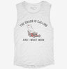 The Grass Is Calling And I Must Mow Funny Womens Muscle Tank 52f961f2-1c57-4fca-9046-3ee02a72a4cf 666x695.jpg?v=1700705160