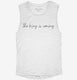 The King Is Coming  Womens Muscle Tank