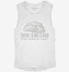 There Is No Cloud Computing white Womens Muscle Tank