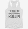 They See Me Rollin Funny Rolling Pin Baking Womens Racerback Tank F108ceb3-59f1-4024-8233-7b810b2e158c 