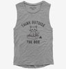 Think Outside The Box Funny Cat Womens Muscle Tank Top 666x695.jpg?v=1706839836