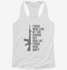 Those Who Live By The Sword Get Shot By Those Who Dont Womens Racerback Tank 29db6c67-63a2-4c3d-abc0-0a6eb577f32a 666x695.jpg?v=1700659875