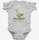 Throw Bread On Me Goose  Infant Bodysuit