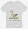 Throw Bread On Me Goose Womens Vneck Shirt 666x695.jpg?v=1726129059