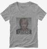 Trump 2024 Mugshot Legend Womens Vneck