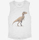 Velociraptor Graphic  Womens Muscle Tank