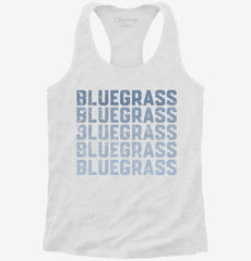 Vintage Bluegrass Festival Womens Racerback Tank