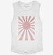 Vintage Japanese Nippon Suns white Womens Muscle Tank