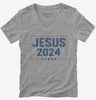 Vote For Jesus 2024 Womens Vneck