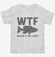 WTF Where's The Fish  Toddler Tee