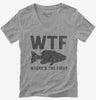 Wtf Wheres The Fish Womens Vneck