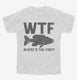 WTF Where's The Fish  Youth Tee