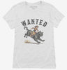 Wanted Cute Cowgirl Riding Cat Womens