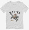 Wanted Cute Cowgirl Riding Cat Womens Vneck Shirt 666x695.jpg?v=1729148122