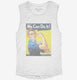 We Can Do It Rosie The Riveter Vintage WW2 white Womens Muscle Tank