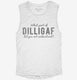 What Part Of Dilligaf Did You Not Understand white Womens Muscle Tank