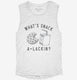 What's Snack A Lackin  Womens Muscle Tank