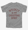 Whiskey Is My Christmas Spirit Kids