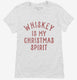 Whiskey Is My Christmas Spirit  Womens