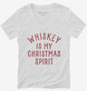 Whiskey Is My Christmas Spirit Womens Vneck Shirt 666x695.jpg?v=1733650711