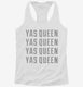 Yas Queen white Womens Racerback Tank
