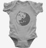 Yin Yang Cat Baby Bodysuit 