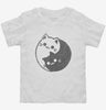 Yin Yang Cat Toddler Shirt 