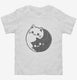 Yin Yang Cat  Toddler Tee