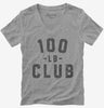 100lb Club Womens Vneck