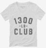 1300lb Club Womens Vneck Shirt 666x695.jpg?v=1700307716