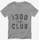 1300lb Club  Womens V-Neck Tee