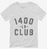 1400lb Club Womens Vneck Shirt 666x695.jpg?v=1700307664